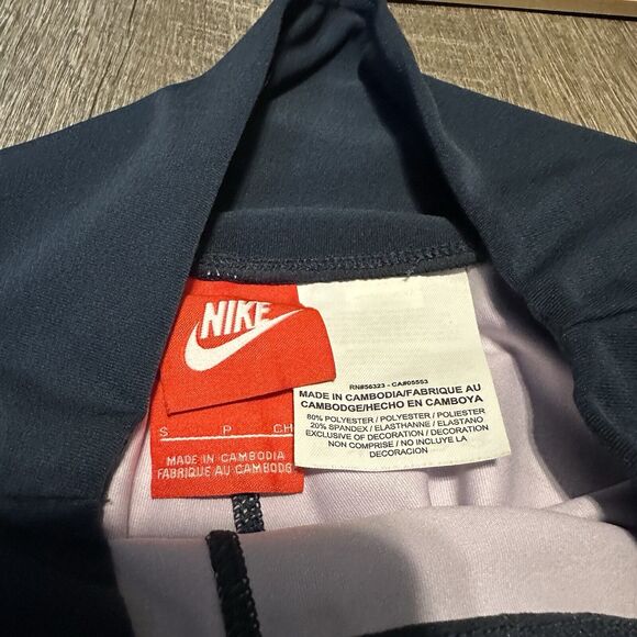 Nike Womens Purple Pink Running Activewear Yoga Leggings S Small - Picture 5 of 6